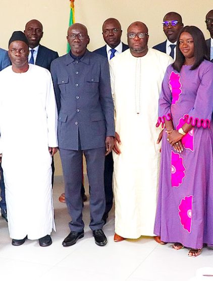 Visite de courtoisie à la Cour des Comptes