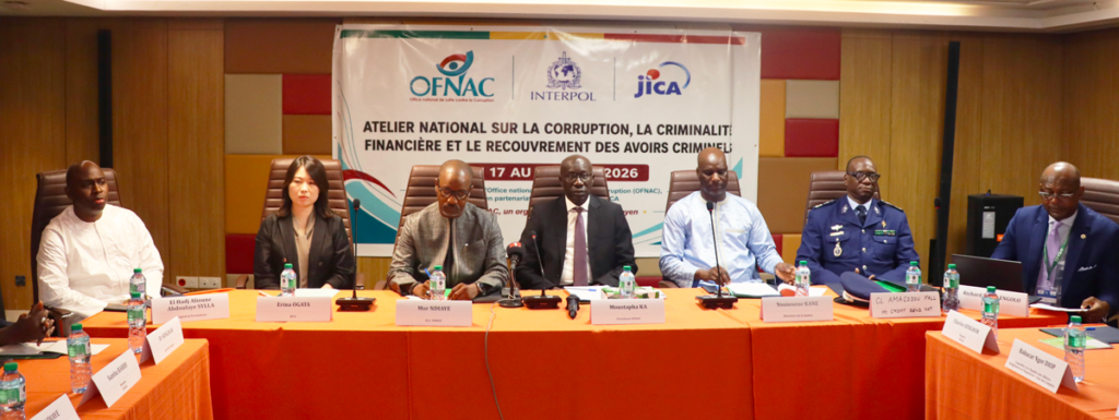 Atelier national sur la la corruption, la criminalité financière et le recouvrement des avoirs criminels