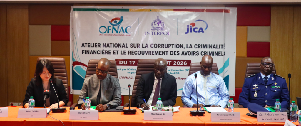 Atelier national sur la la corruption, la criminalité financière et le recouvrement des avoirs criminels