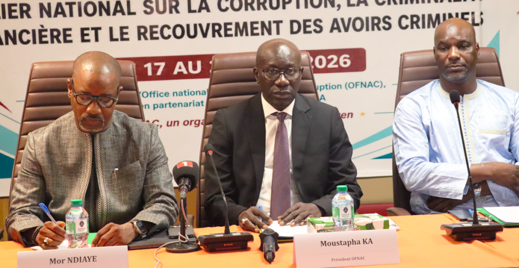 Atelier national sur la la corruption, la criminalité financière et le recouvrement des avoirs criminels